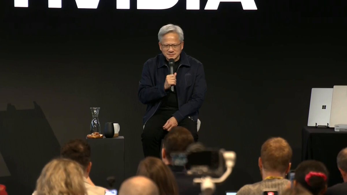 JENSEN RESPONDS TO CONCERNS AROUND NEOCLOUD FINANCING:  

"Everything else will get solved when demand is high. You can'