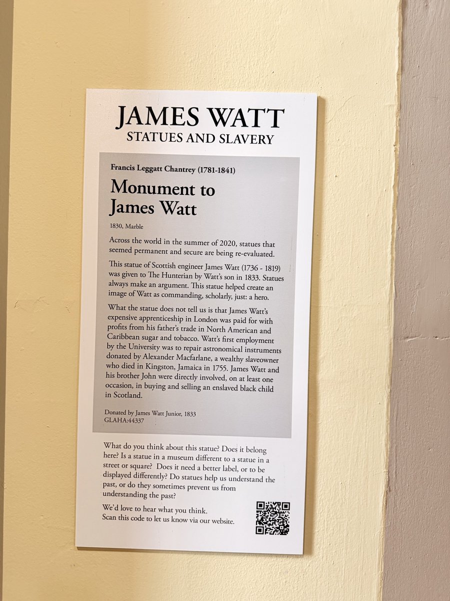 Does not surprise me. I was in Glasgow this summer and was shocked by the woke insanity in their museums. Here’s a plaqu